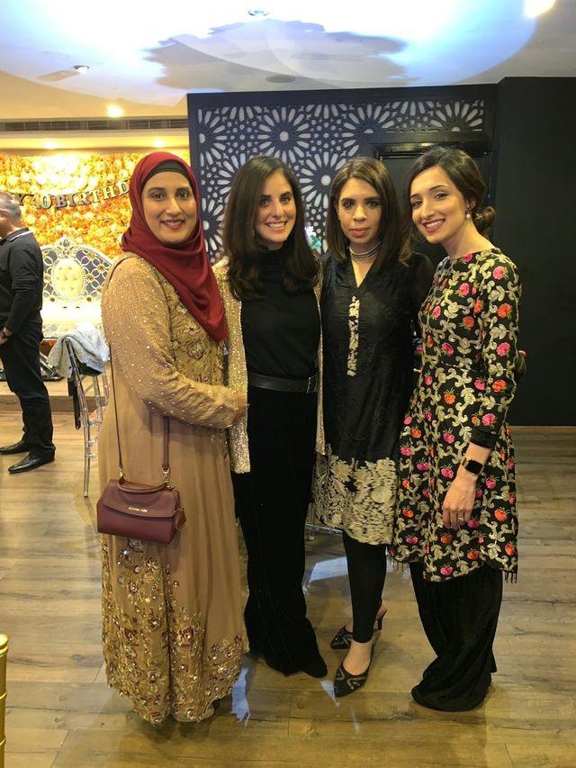 Zahida's daughter and daughters-in-law.......recently....a bevy of beauties!