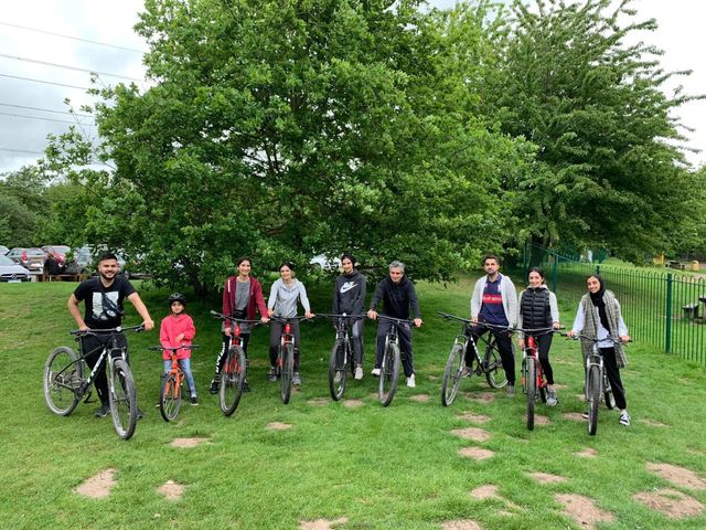 During Ramadhan 2019 the whole clan took part in a cycling marathon to raise funds for an Islamic Centre in London. Well done! Keep up the good work!!!